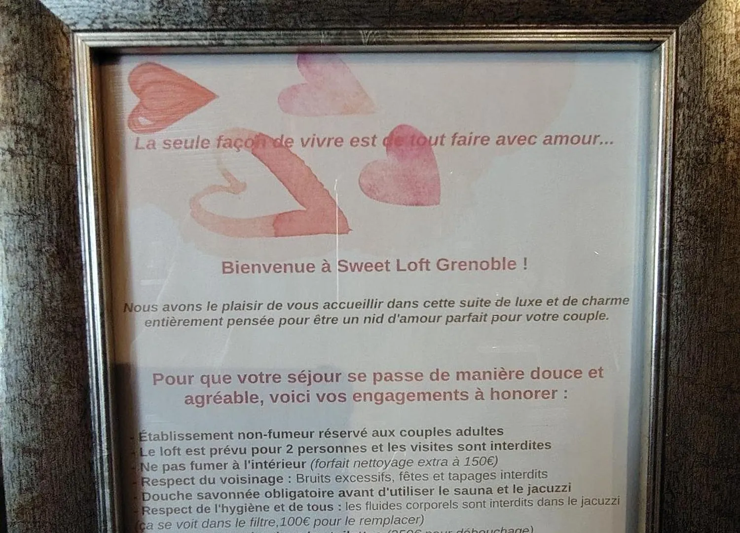 Sweet Loft Grenoble-Love Room Avec Jacuzzi & Sauna Appartement